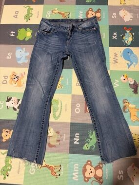 Miss me bootcut jeans 
Xtra short for heels or short gals
Size 30